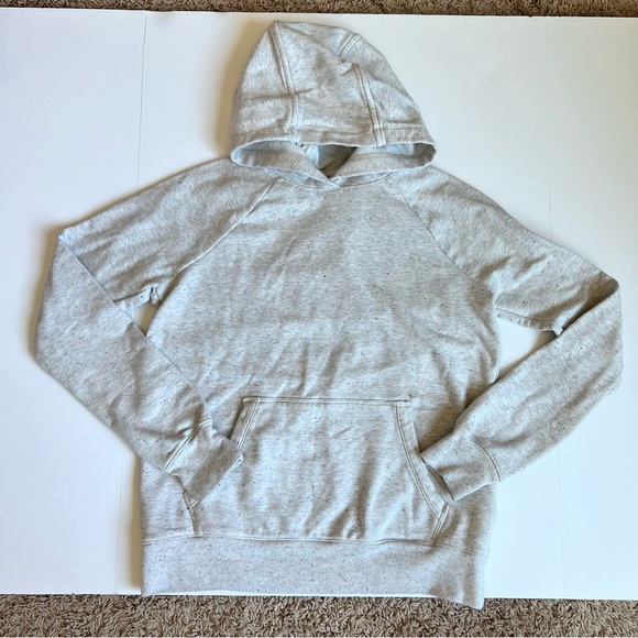 Athleta Girl Speckled Hoodie Sweatshirt L/12 - Picture 2 of 10